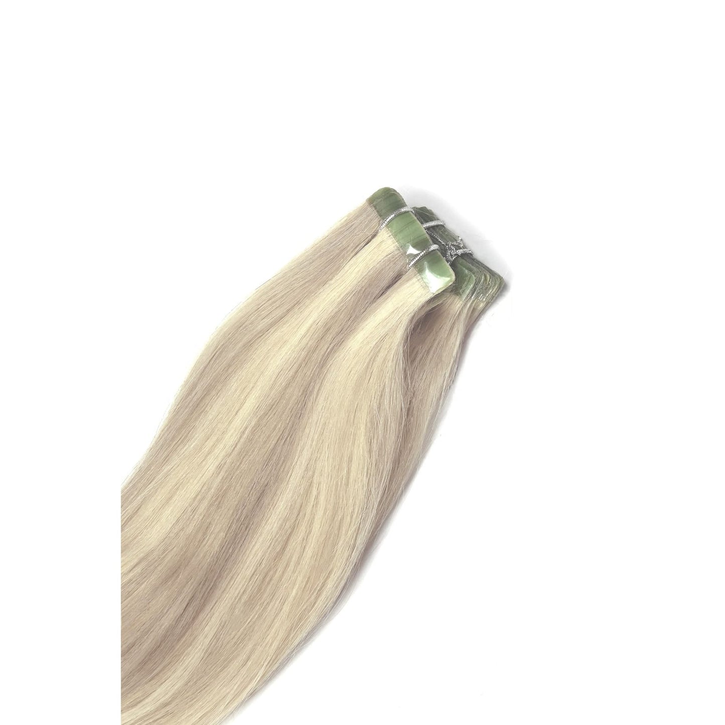 BlondeMe (#60/SS) Tape In Hair Extensions: attachment method