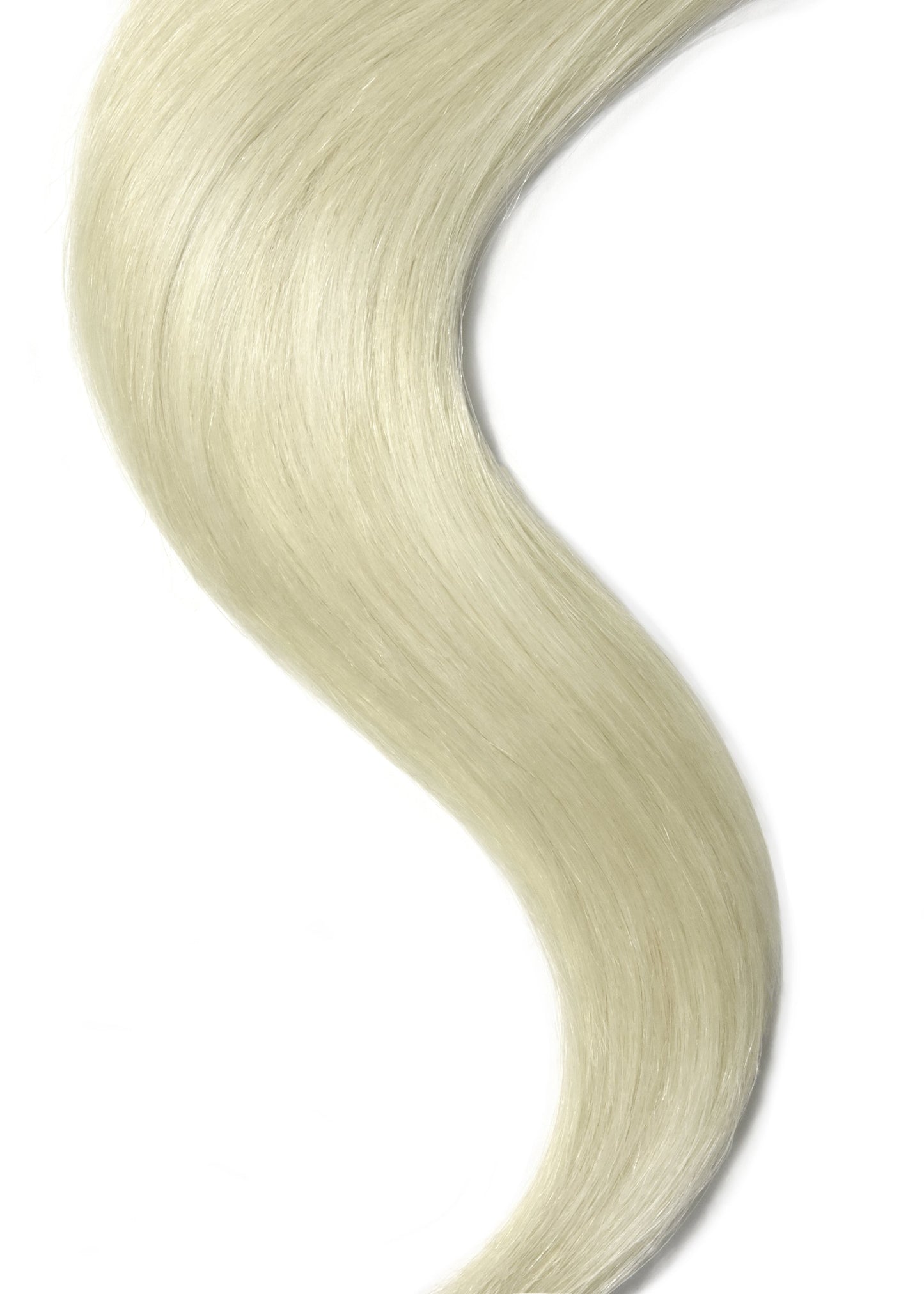 real human hair tape in extensions ice blonde