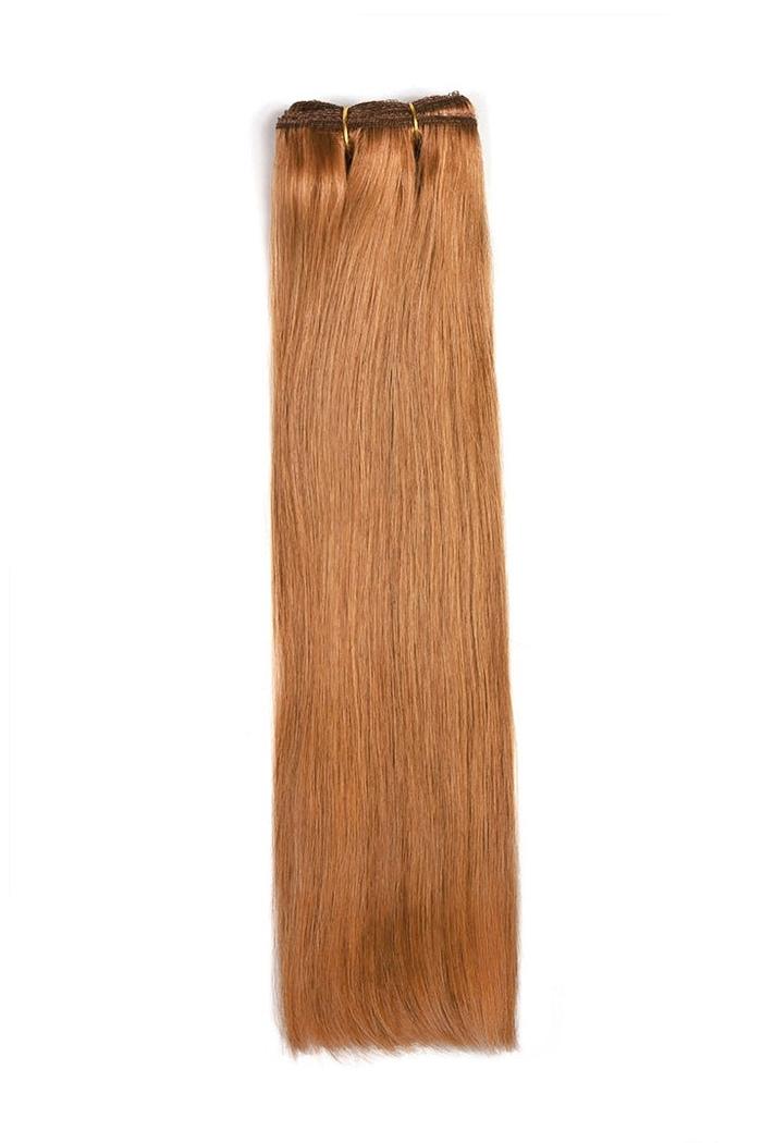 Remy Royale Double Drawn Human Hair Weft Weave Extensions - Autumn Spice (#30B)
