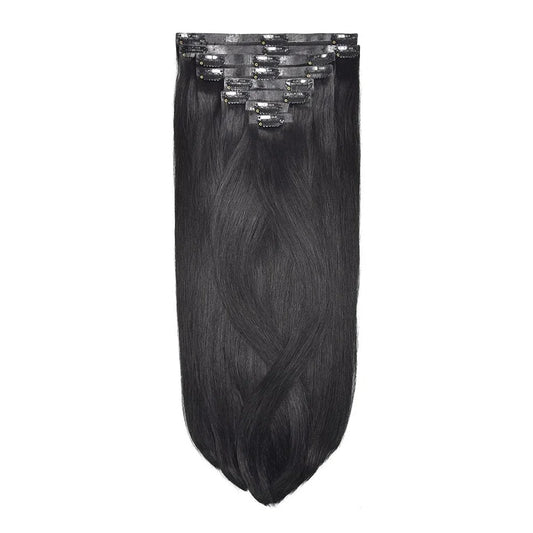 Remy Royale Seamless Clip ins - Jet Black (#1)
