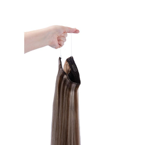 Iced Cappuccino (#14/22) Halo Hair Extensions