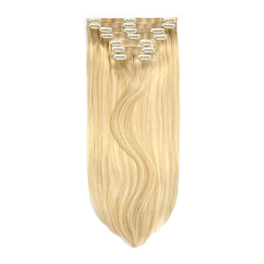 Remy Royale Seamless Clip-ins - Barbie Blonde (#16/60)