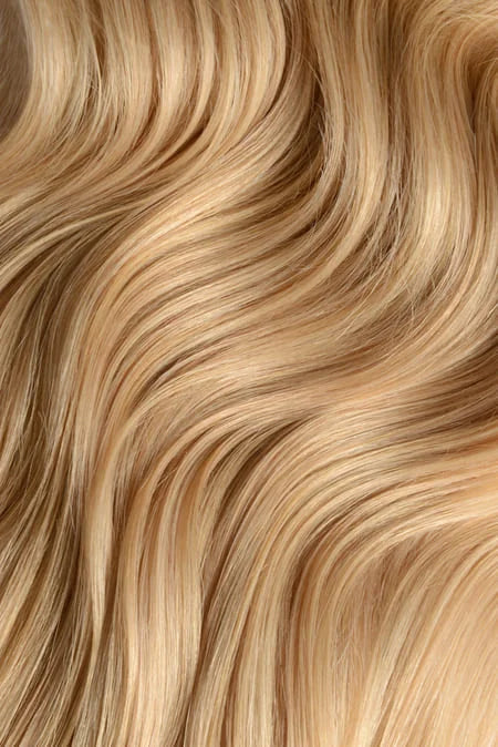 Remy Royale Double Drawn Tape Hair Extensions - Light Golden Blonde (#16)