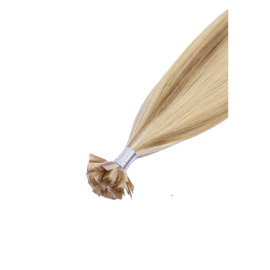 Biscuit Blondey (#18/613) Remy Royale Flat Tip Hair Extensions