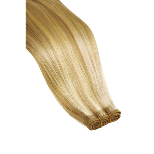 Biscuit Blondey (#18/613) Remy Royale Flat Weft Hair Extensions