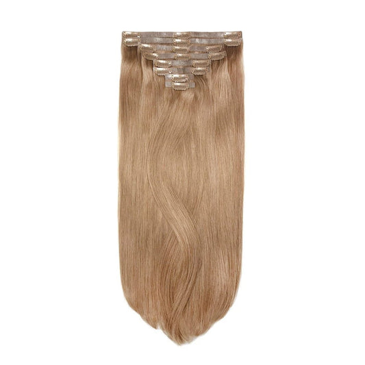 Remy Royale Seamless Clip ins - Lightest Brown (#18)