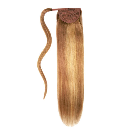 Cinnamon Swirl (#27/30) Straight Up Wrap Around Ponytail Extension