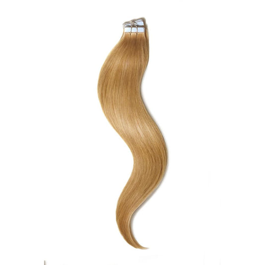 Tape in Remy Human Hair Extensions - Blonde #27