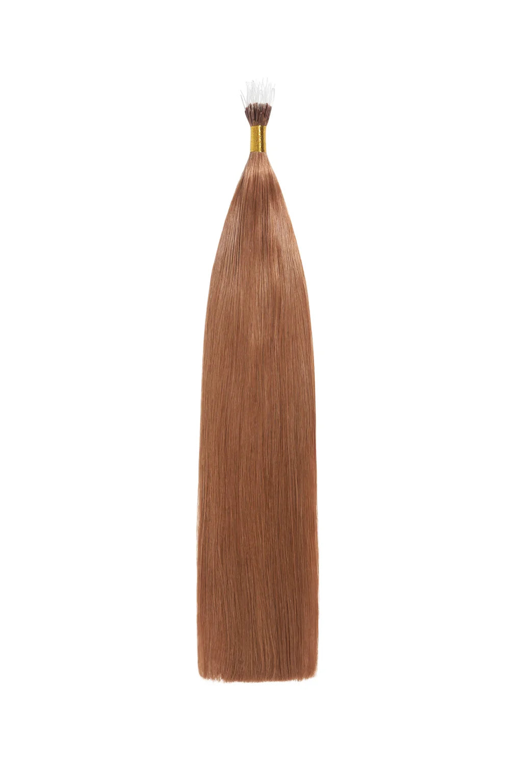 Light Auburn (#30) Remy Royale Nano Bond Hair Extensions