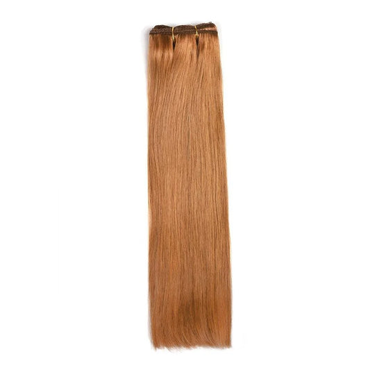 Remy Royale Double Drawn Human Hair Weft Weave Extensions - Autumn Spice (#30B)
