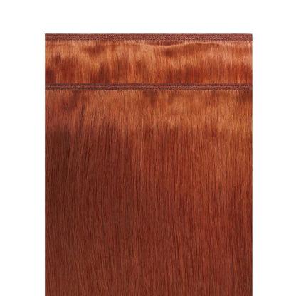Dark Auburn #33 Remy Royale Flat Weft: Attachment method
