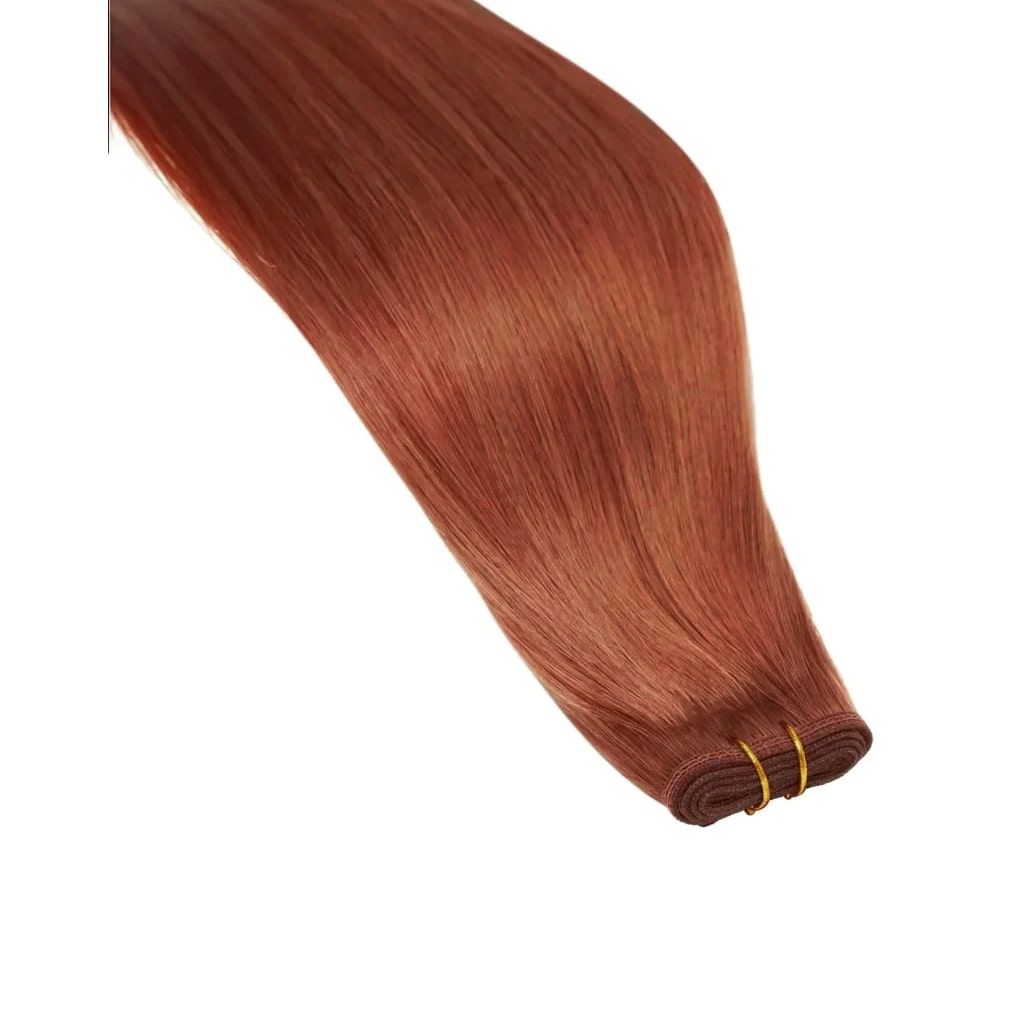 Dark Auburn #33 Remy Royale Flat Weft