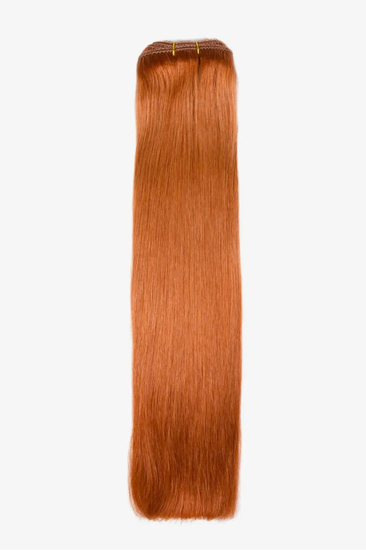 Remy Royale Double Drawn Human Hair Weft Weave Extensions - Cowgirl Copper (#350/33)