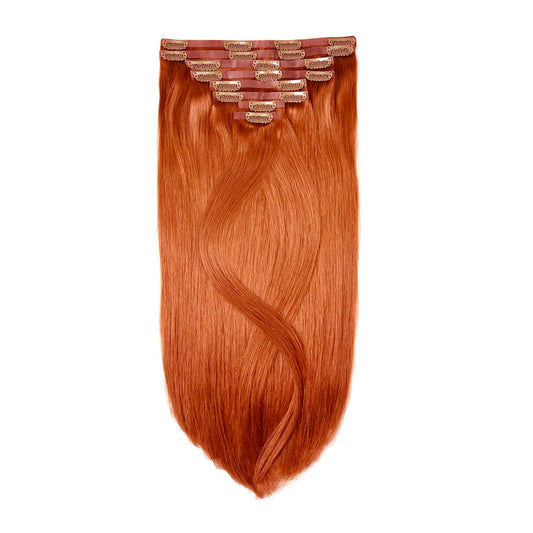 Remy Royale Seamless Clip ins - Flaming Ginger (#350)