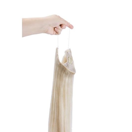 Lightest Blonde (#60) Halo Hair Extensions