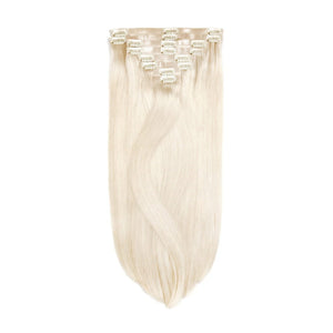 Remy Royale Seamless Clip ins - Lightest Blonde (#60)