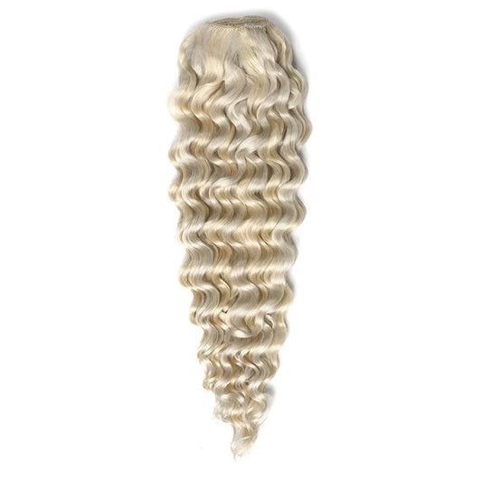 Curly Full Head Remy Clip in Human Hair Extensions - BlondeMe (#60/SS)