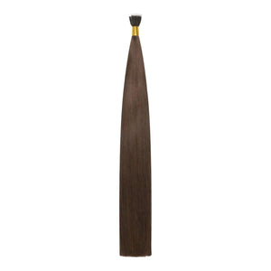 Mousey Brown (#6B) Nano Ring Hair Extensions