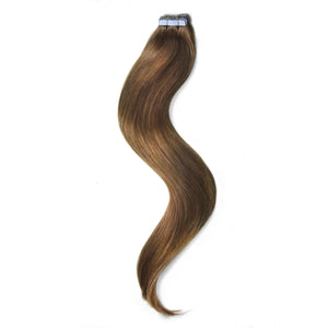 Tape in Remy Human Hair Extension Medium Ash Brown (#8)