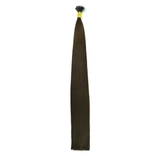 Nano Ring Hair Extensions Double Drawn - Dark Brown (#3)