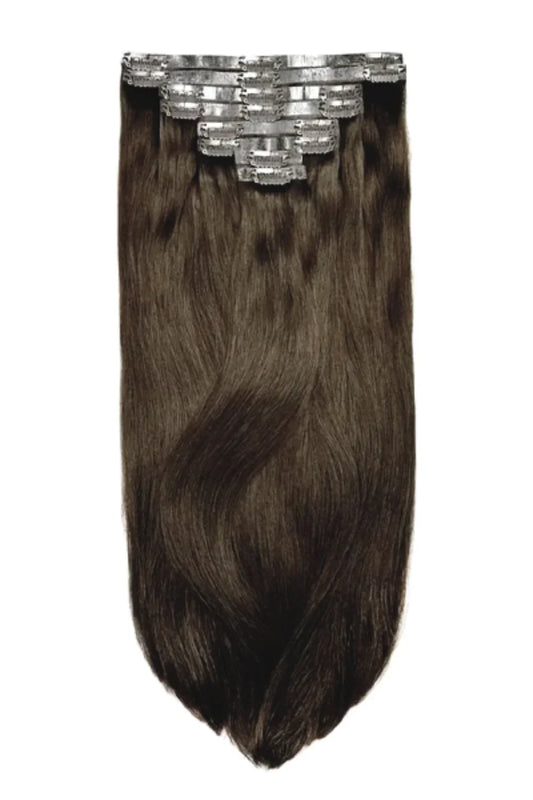 Remy Royale Seamless Clip ins - Dark Brown (#3)