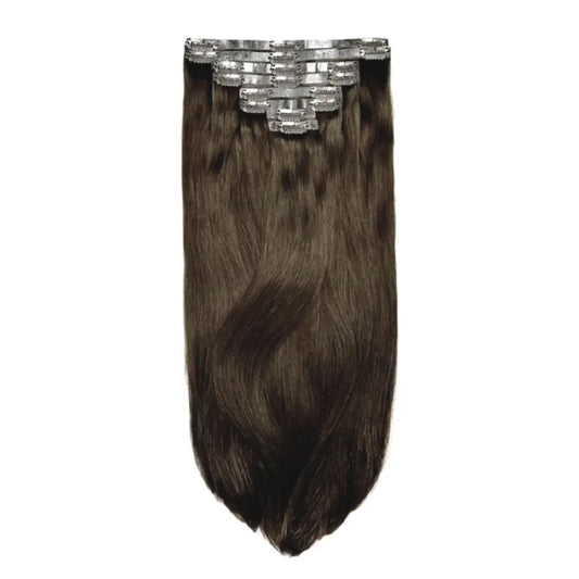 Remy Royale Seamless Clip ins - Dark Brown (#3)