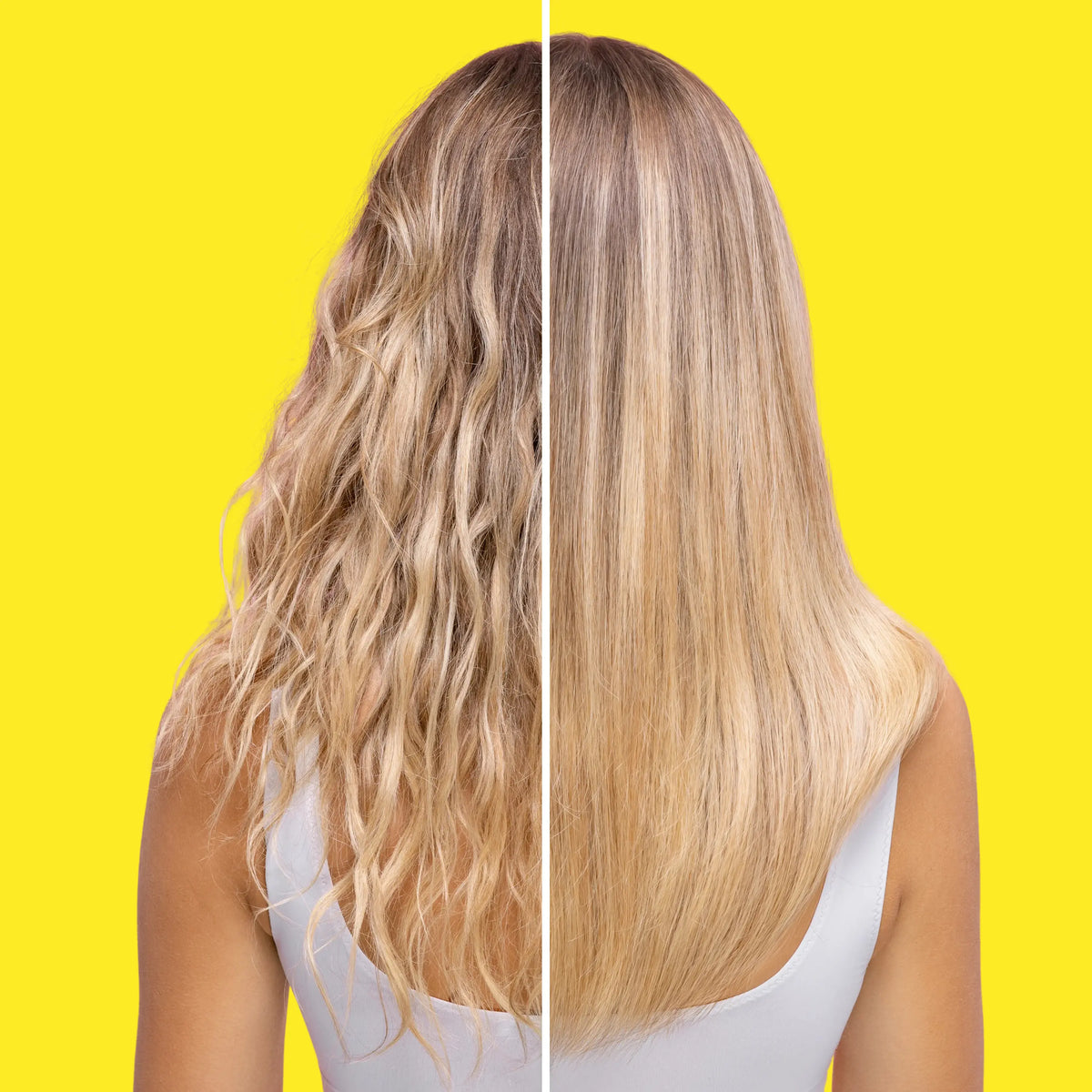 Quench The Thirst - Deep Conditioning Hair Mask Sachet before and after
