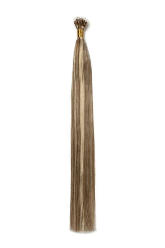 Iced Cappuccino (#14/22) Nano Ring Hair Extensions