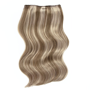 Oak Brondie Double Wefted Full Head Clip In Hair Extensions