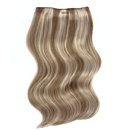 Oak Brondie Double Wefted Full Head Clip In Hair Extensions