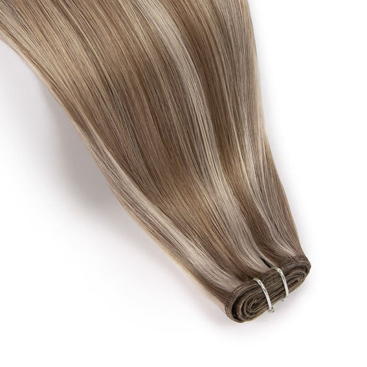 Oak Brondie Remy Royale Flat Weft Hair Extensions