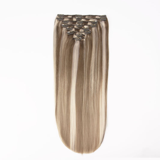 Oak Brondie Full Head Clip In Hair Extensions
