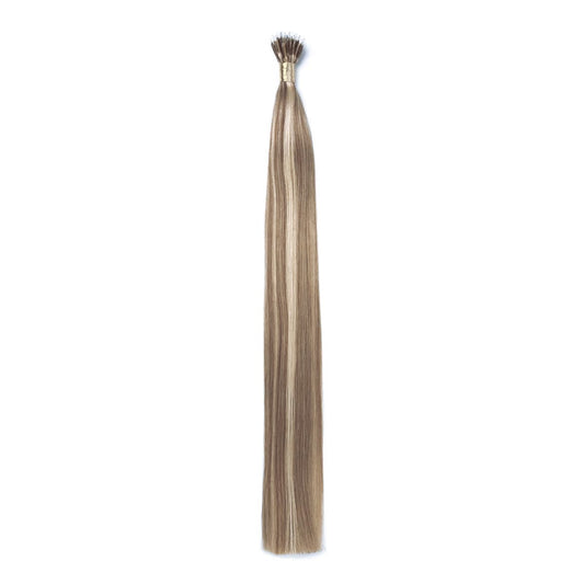 Nano Ring Hair Extensions Double Drawn - Oak Brondie
