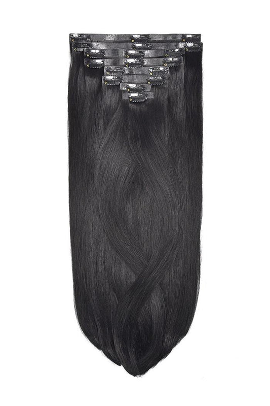 Remy Royale Seamless Clip ins - Jet Black (#1)