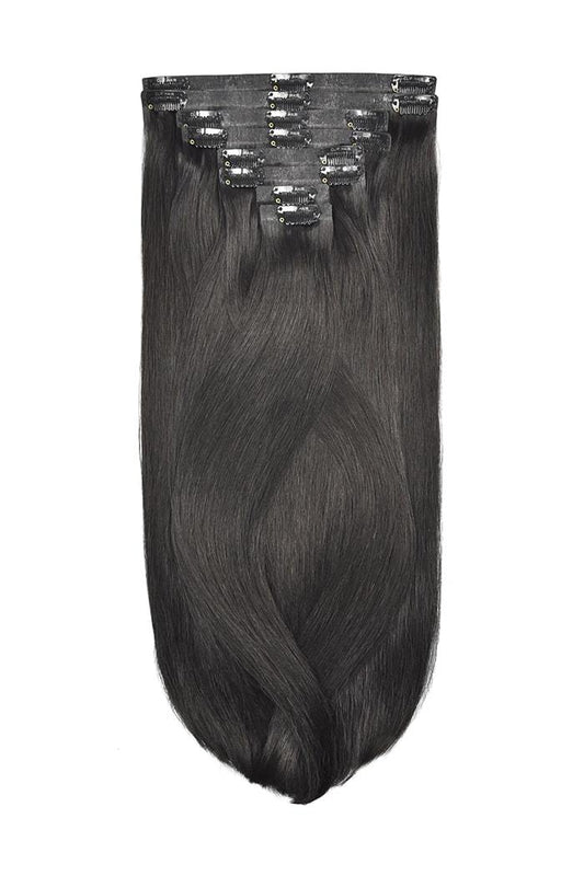 Remy Royale Seamless Clip ins - Off/Natural Black (#1B)