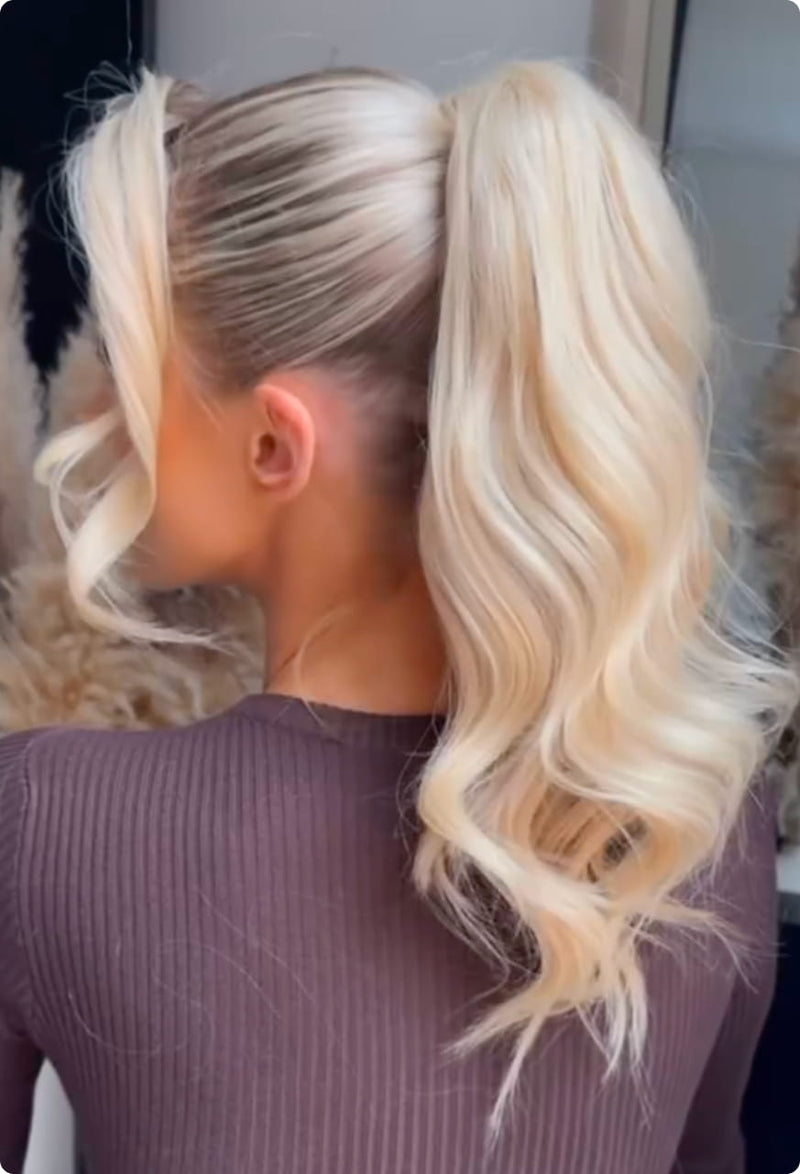 How to apply the Wrap Around Ponytail