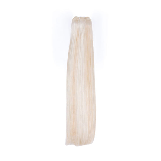 Remy Royale Double Drawn Human Hair Weft Weave Extensions - Arctic Blonde