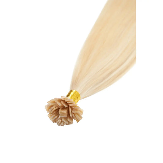 Barbie Blonde (#16/60) Remy Royale Flat Tip Hair Extensions