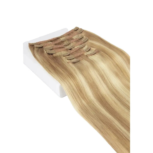 Biscuit Blondey (#18/613) Ultra-Volume Clip In Full Head Set (240-300G)