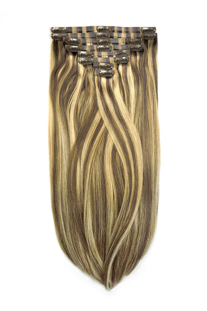 Remy Royale Seamless Clip ins - Hazelnut Brondie (#6/27)