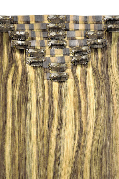 Remy Royale Seamless Clip ins - Hazelnut Brondie (#6/27)