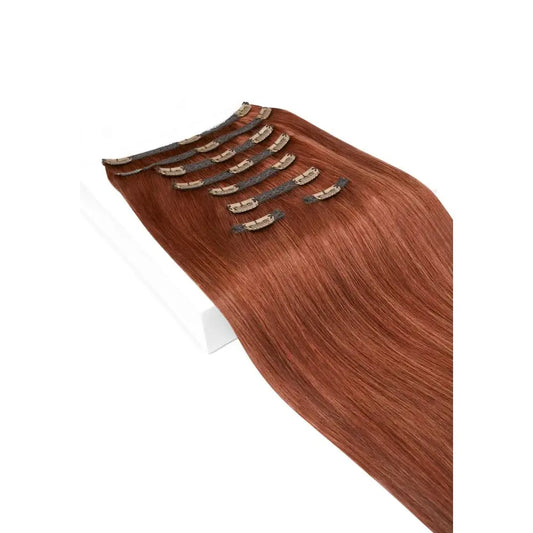 Dark Auburn/Copper Red (#33) Ultra-Volume Clip In Full Head Set (240-300G)