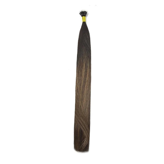 Nano Ring Hair Extensions Double Drawn - Espresso Melt Balayage