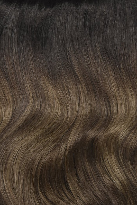 Espresso Melt Balayage Remy Royale I-Tips
