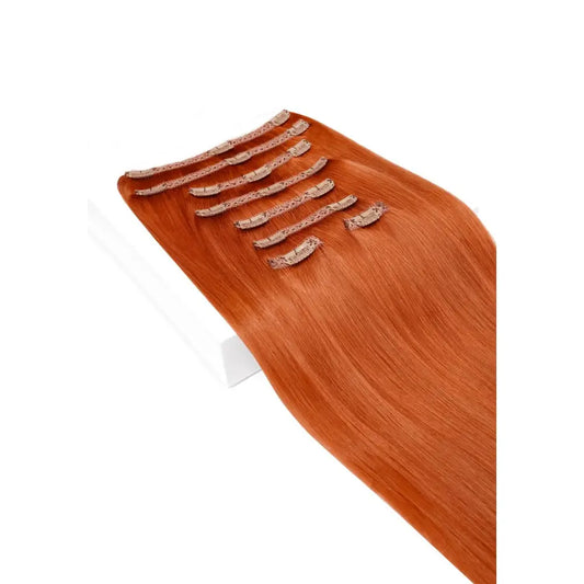 Flaming Ginger (#350) Ultra-Volume Clip In Full Head Set (240-300G)