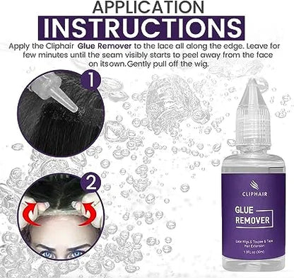 Cliphair Glue Remover