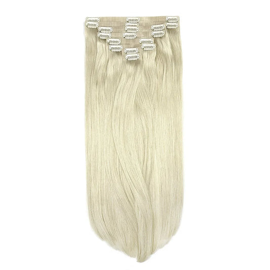 Remy Royale Seamless Clip ins - Ice Blonde