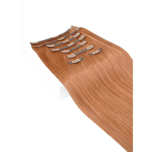 Light Auburn (#30) Ultra-Volume Clip In Full Head Set (240-300G)