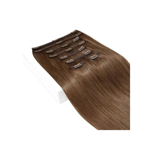 Light/Chestnut Brown (#6) Ultra-Volume Clip In Full Head Set (240-300G)