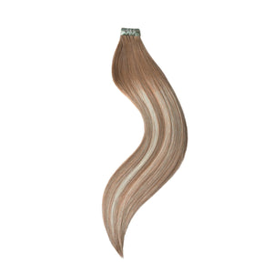 Natural Mocha Melt Tape In Hair Extensions